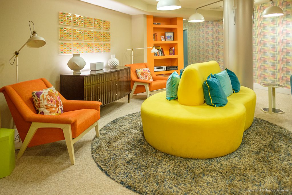 Ronald McDonald House - One of many floor common areas